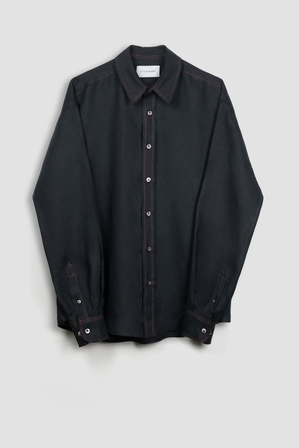 ANTHRACITE RED CLASSIC SHIRT