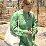 PISTACHIO OF AEGINA SHIRTDRESS