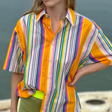 MIAMI BEACH STRIPES SHIRT