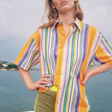 MIAMI BEACH STRIPES SHIRT