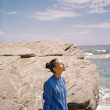 FELLINI BLUE LINEN